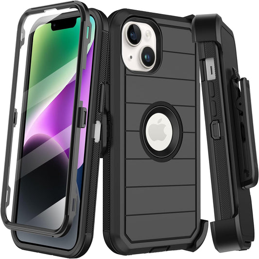 Tactical iPhone 14 case with clip